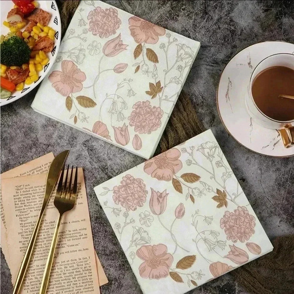 NEW Color Napkins/Printed Tissues/Fashion Tissues x 240pcs - Picture 9 of 15